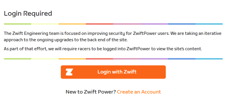 ZwiftPowerログイン